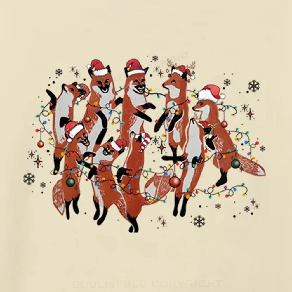 Dancing Christmas Fox Ⅰ