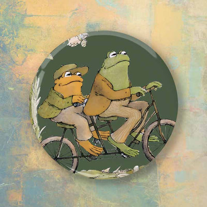 Frog Couple Pin