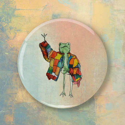 Stylish Frog Pin