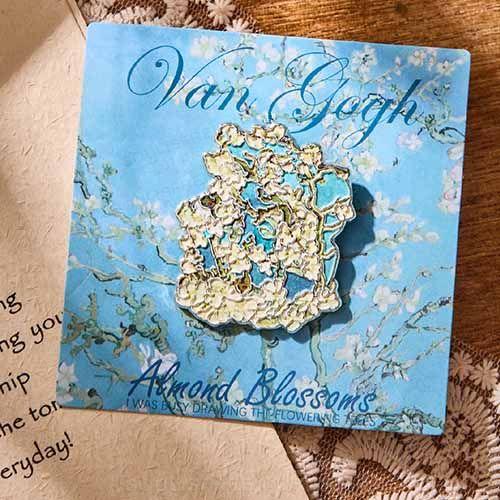 Van Gogh Flowers Pins