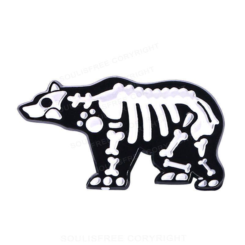 Animal Skeleton Pins