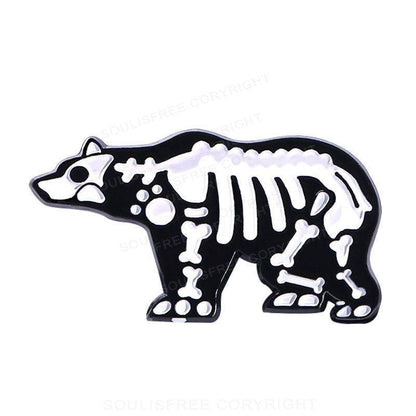 Animal Skeleton Pins