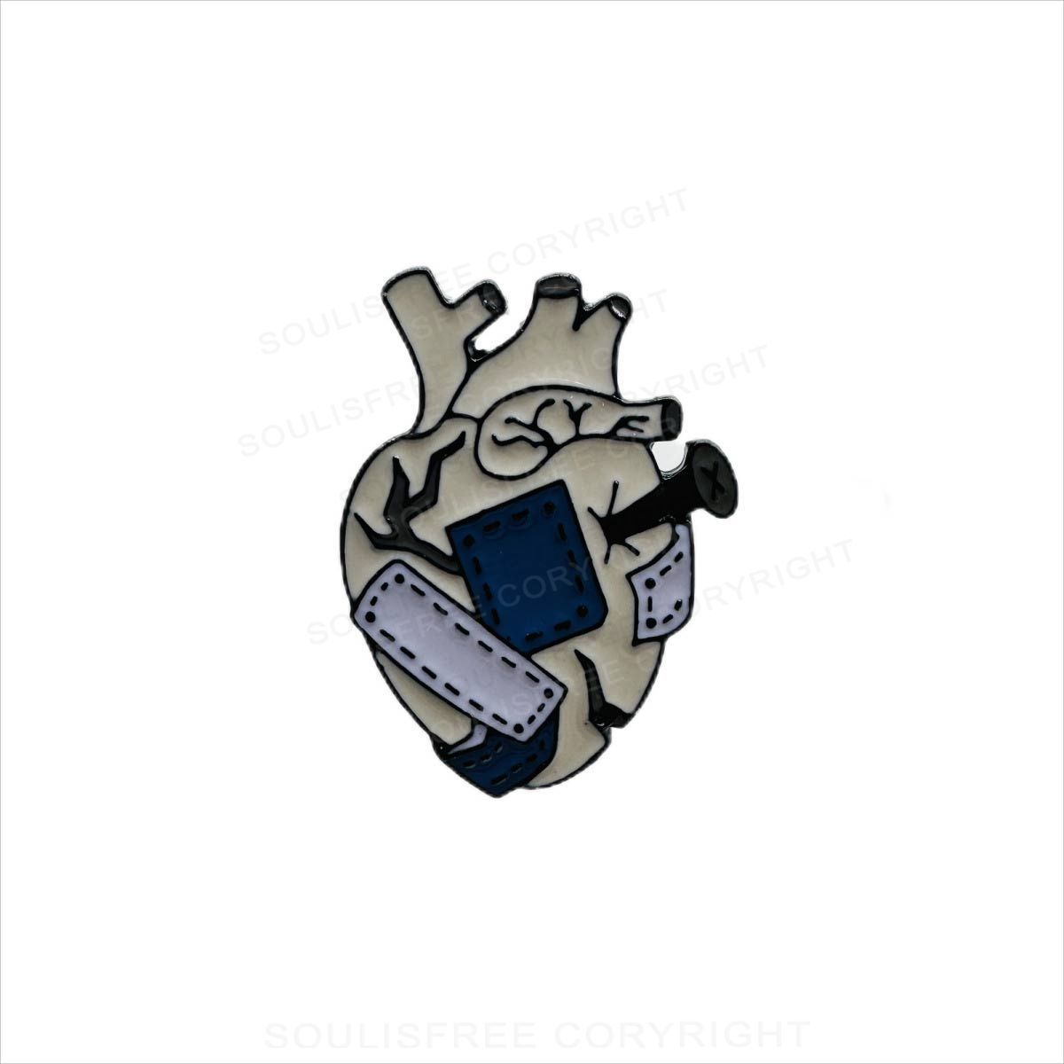 Heart Series Pins