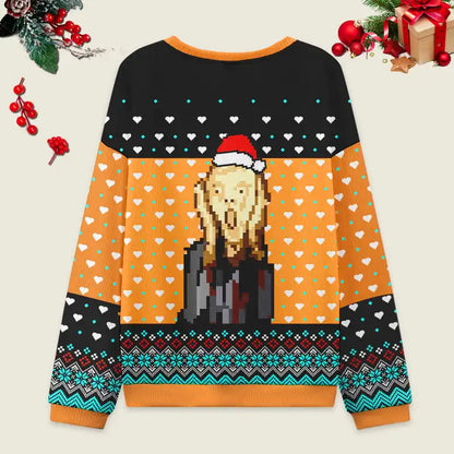 Shout Out Before Christmas Ugly Christmas Sweater