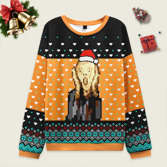 Shout Out Before Christmas Ugly Christmas Sweater