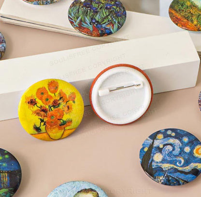 Van Gogh landscape painting  Pins