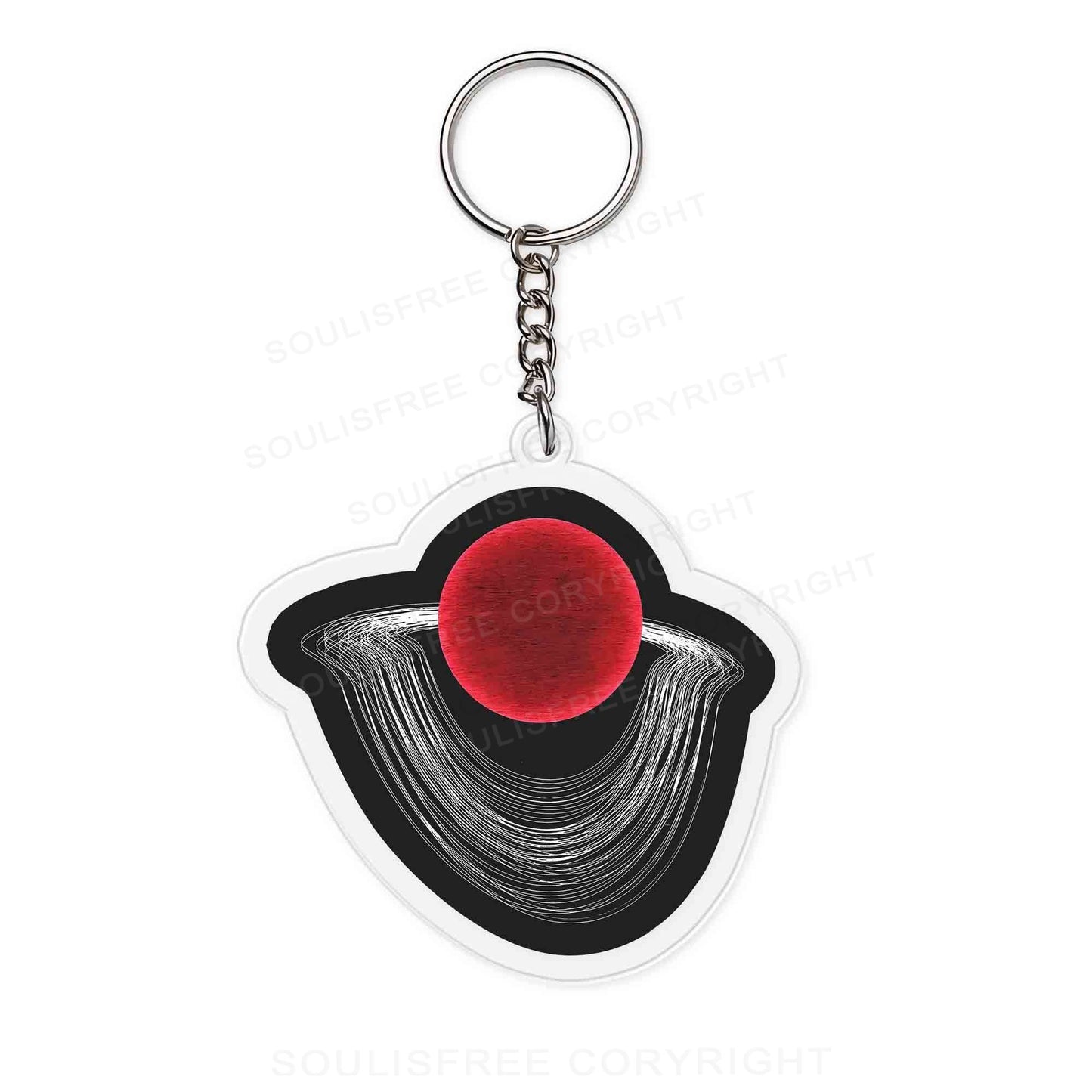 Black Hole Keychain