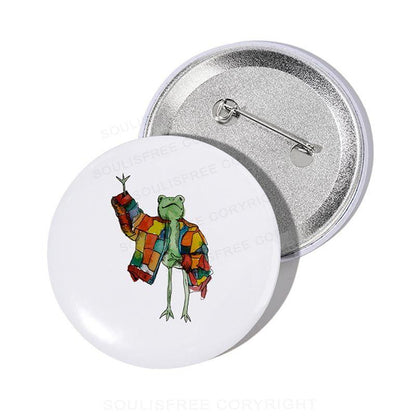 Stylish Frog Pin