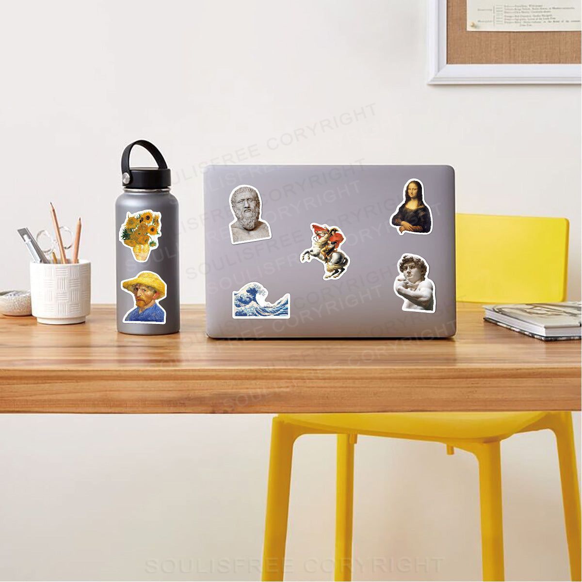 Van Gogh Art 52PCS Stickers A