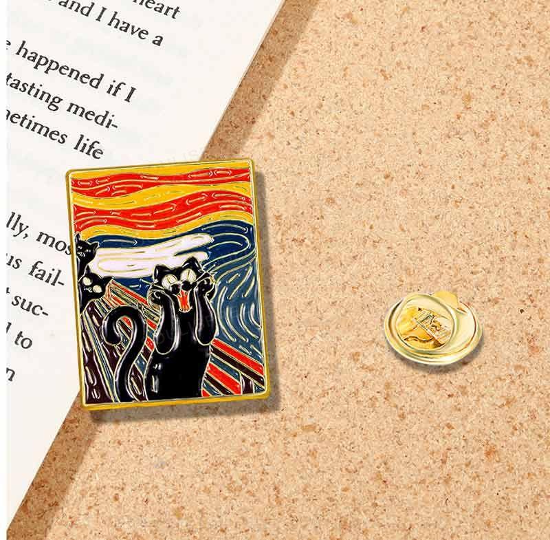 Van Gogh Oil Painting Pins