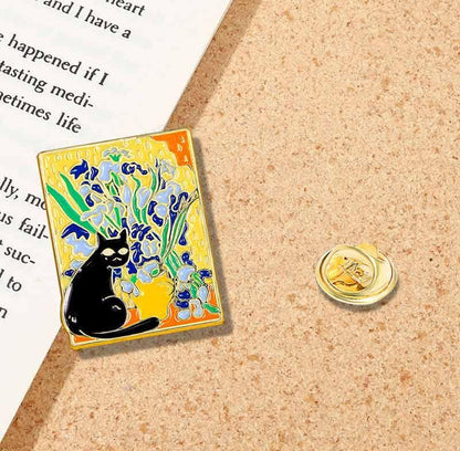 Van Gogh Oil Painting Pins