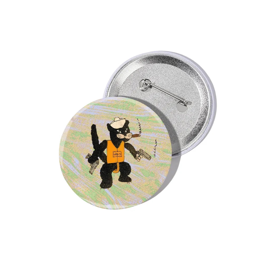 Black Cat Squadron Pin