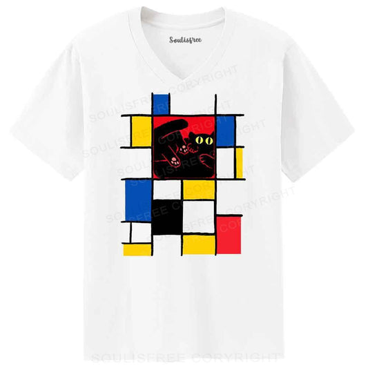 Mondrian's Dropped Cat Ⅳ