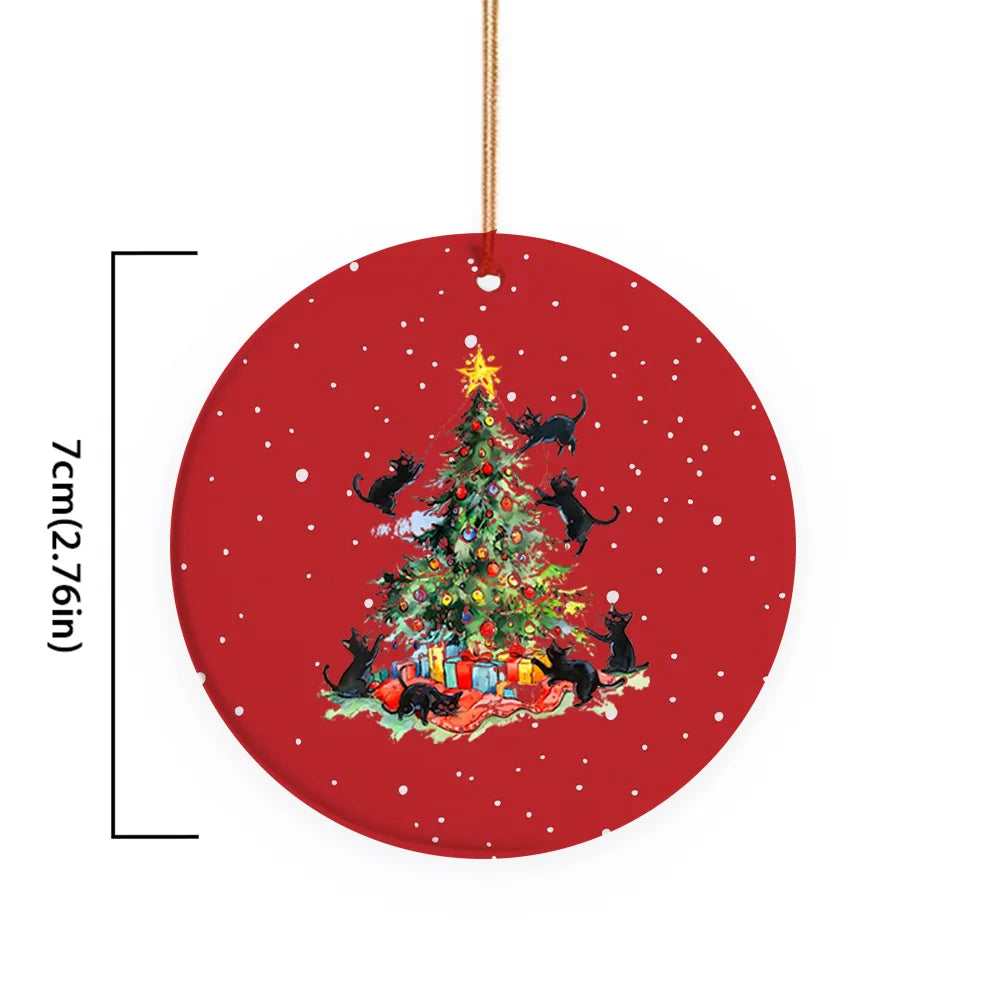 Christmas Cats Ornament