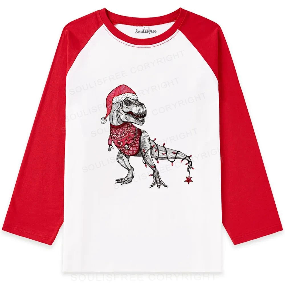 Dinosaur Christmas  XI