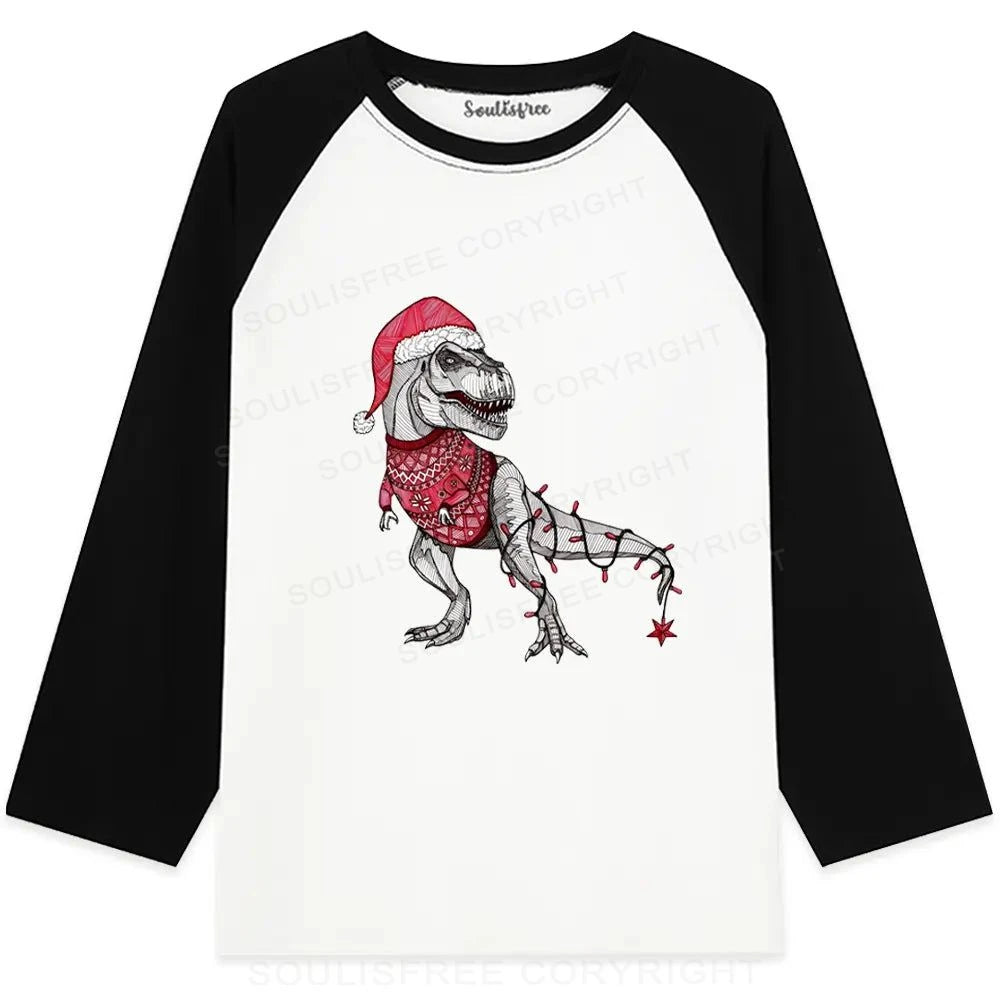 Dinosaur Christmas  XI