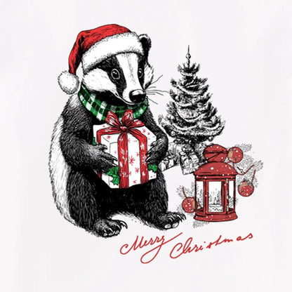 Red Riding Hood Santa Badger XI