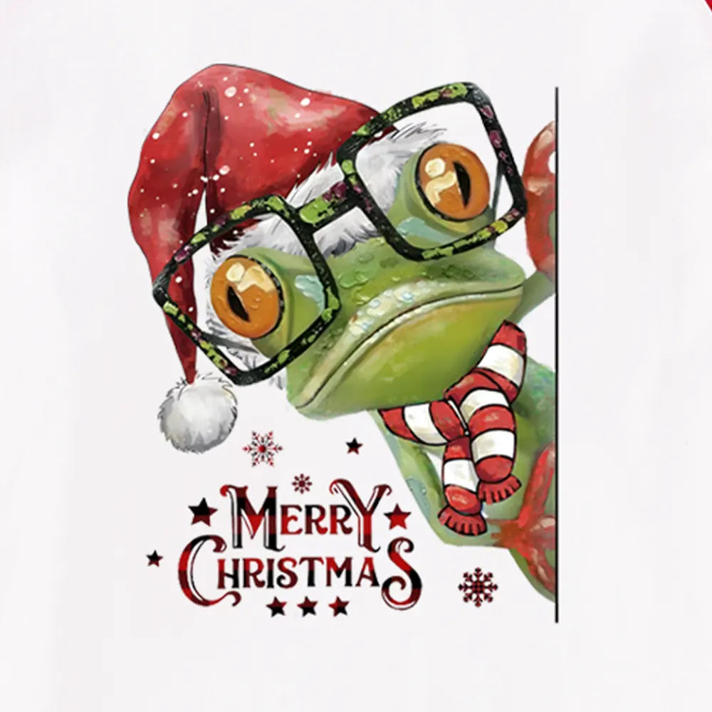 Big-eyed Frog Funny Christmas XI