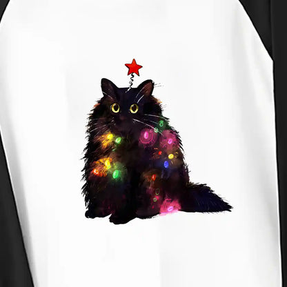 Dazed Christmas Black Cat X