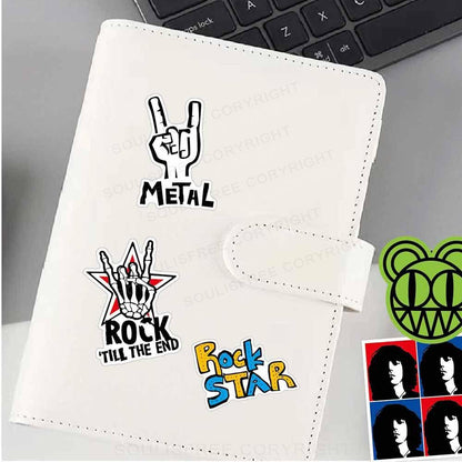 ROCK Band Sticker 100PCS Stickers