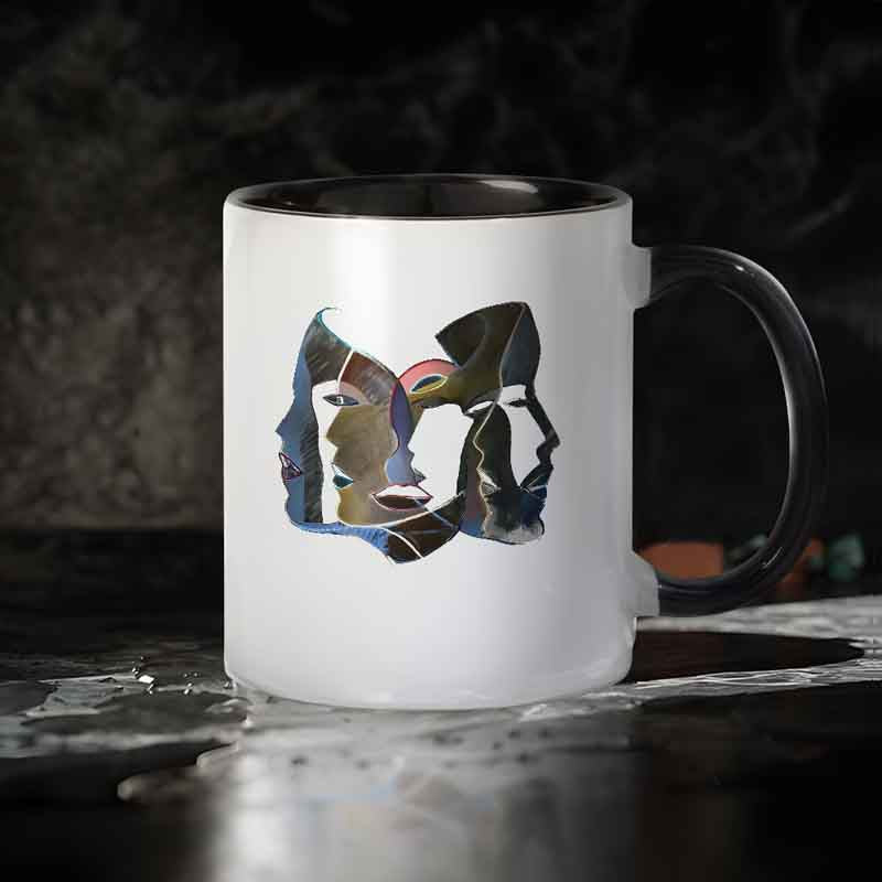 Layers of Masks Mug