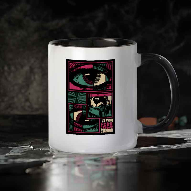 Facial Fragments Mug