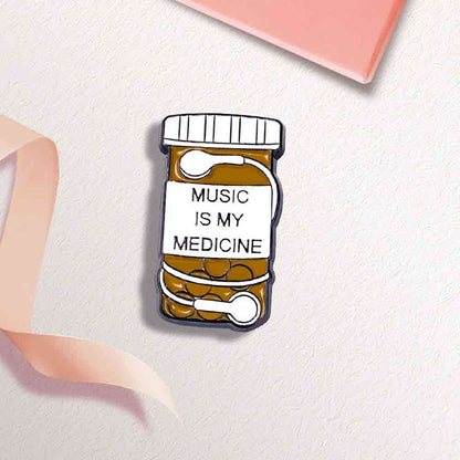 Music Is My Medicine Pins