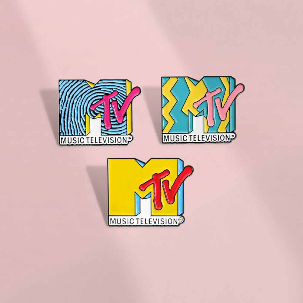 Music Television Pins