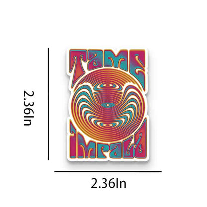 Psychedelic Moment 1PCS Stickers